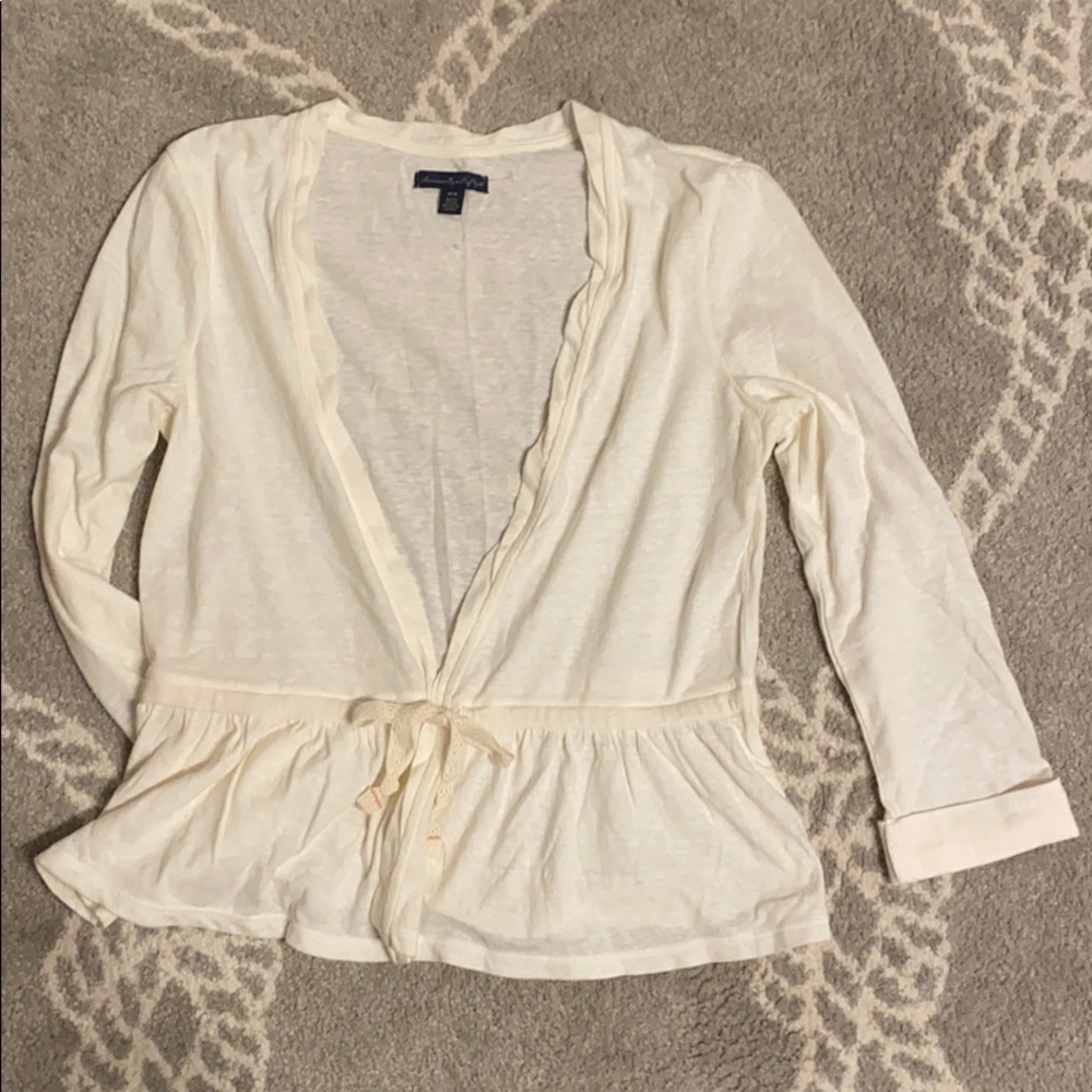 Am. Eagle new wrap top